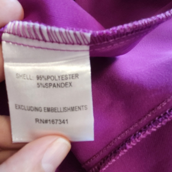 Whoiam romper small, fushia/magenta color. Pre-owned - Picture 9 of 12